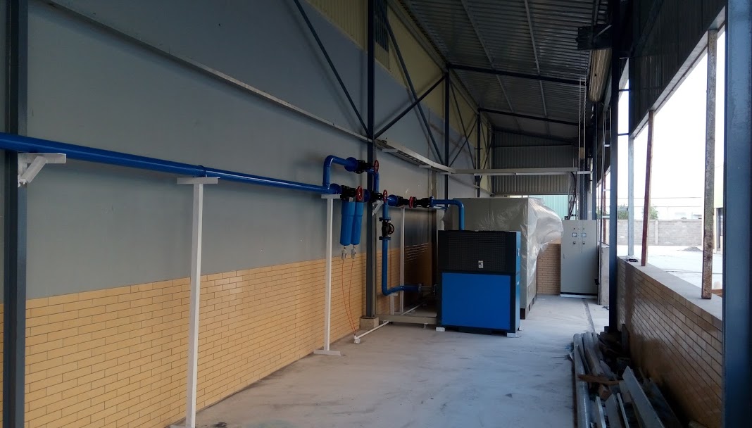 Thiết kế và thi công hệ thống máy nén khí 150kW giải nhiệt bằng khí