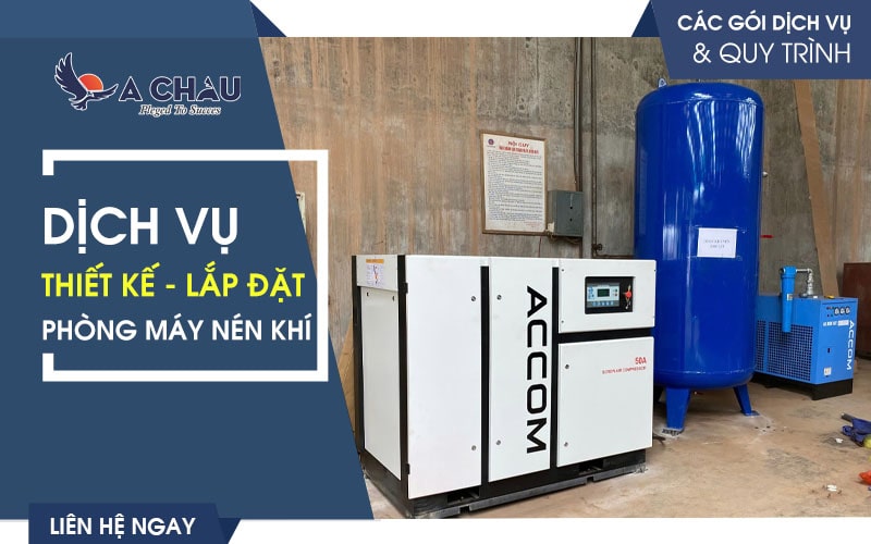 Dịch Vụ Thiết Kế Và Lắp Đặt Phòng Máy Nén Khí