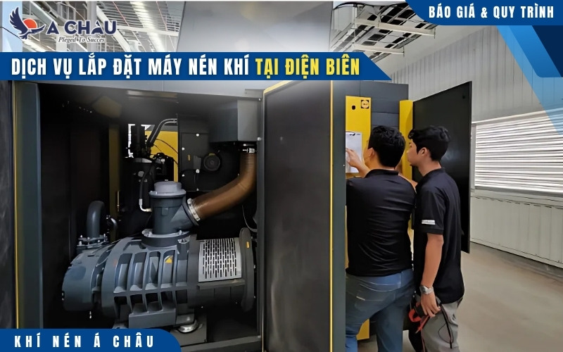  Dịch vụ lắp đặt máy nén khí tại Điện Biên uy tín