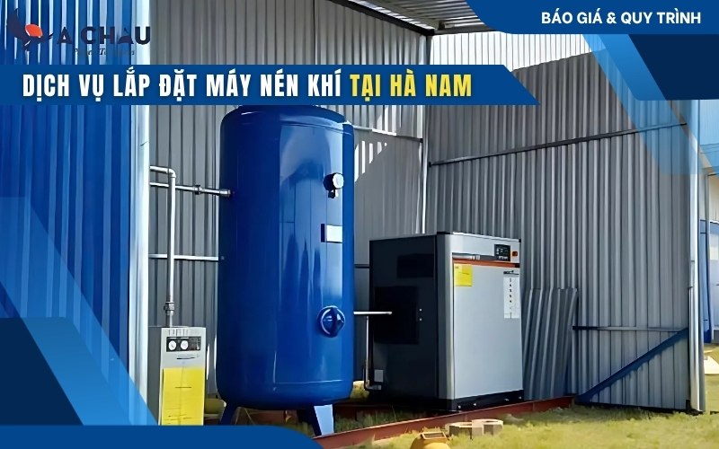  Dịch vụ lắp đặt máy nén khí tại Hà Nam chuẩn kỹ thuật
