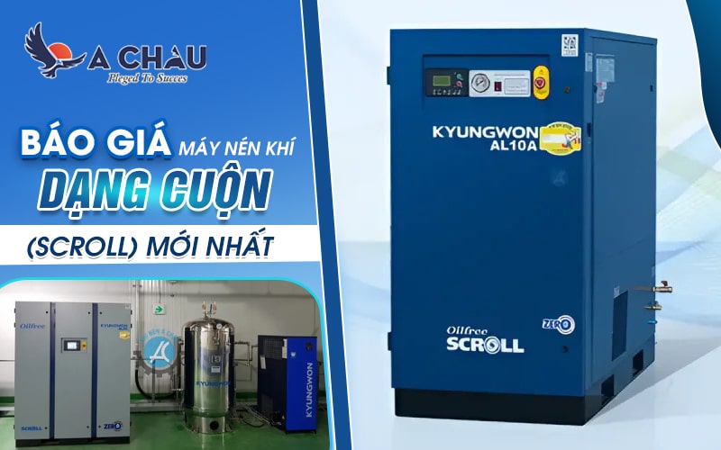  Báo giá máy nén khí dạng cuộn (Scroll) mới nhất