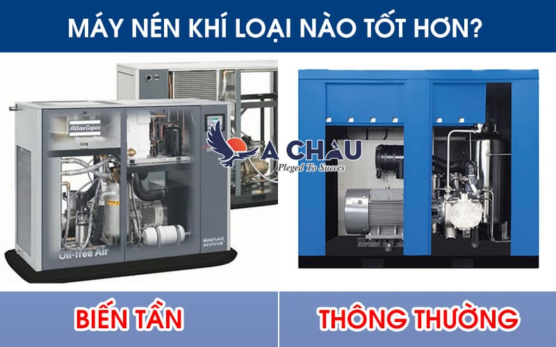  Máy nén khí biến tần và máy nén khí thông thường. Cái nào tốt hơn?